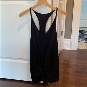 Lululemon black v neck tank